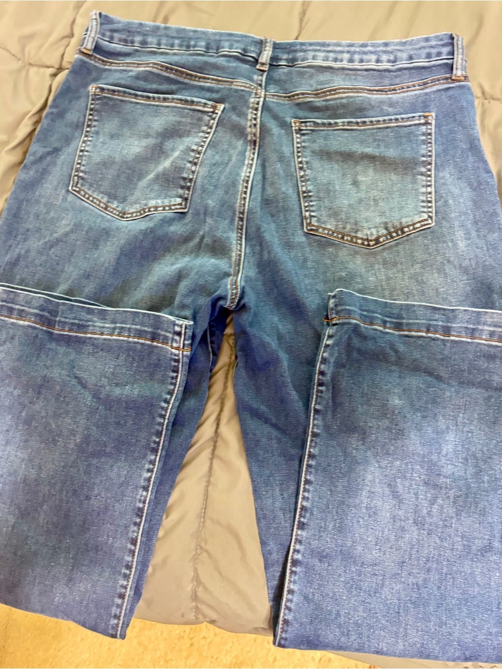Kut from the Kloth Women's Blue Wide Leg Jeans - Picture 7 of 7
